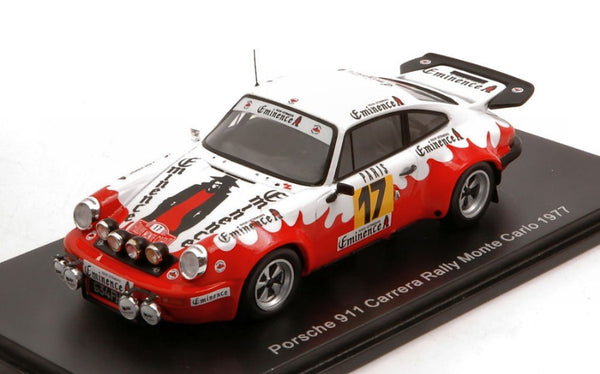 PORSCHE 911 CARRERA N.17 MONTE CARLO 1977 F.BONDIL-D.EMMANUELLI 1:43