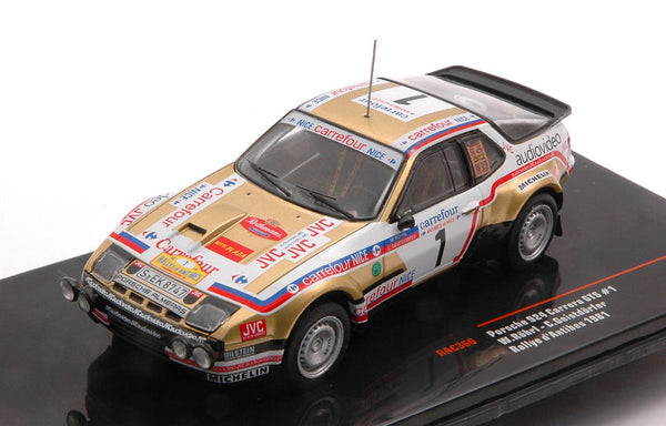 PORSCHE 924 CARRERA GTS N.1 RALLY ANTIBES 1981 ROHRL/GEISTDORFER 1:43