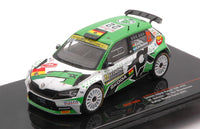 SKODA FABIA RALLY 2 EVO N.22 RALLY MONTE CARLO 2021 WILKINS.-OHANN.1:43