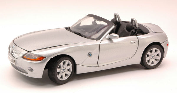 BMW Z4 SPIDER 2002 SILVER 1:18