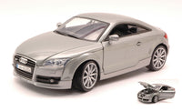 AUDI TT COUPE'  2007 SILVER 1:18