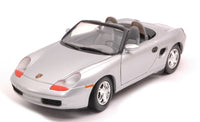 PORSCHE BOXSTER SILVER 1:24