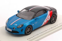 ALPINE A110 TRACKSIDE N.14 MONZA GP 2021 FERNANDO ALONSO 1:43