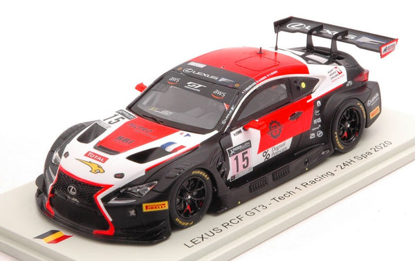 LEXUS GT3 N.15 24 H SPA 2020 NEUBAUER-BURET-PANIS 1:43