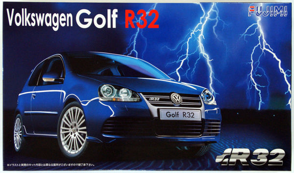 VW GOLF R32 BLUE KIT 1:24