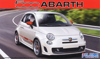 FIAT NUOVA 500 ABARTH WHITE KIT 1:24