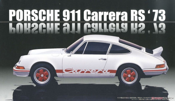 PORSCHE 911 CARRERA RS 1973 WHITE/RED KIT 1:24