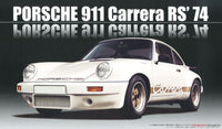 PORSCHE 911 CARRERA RS 1974 WHITE/GOLD KIT 1:24