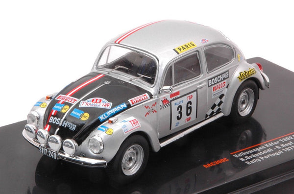 VW 1302 S KAFER N.36 RALLY PORTUGAL 1973
GRUNSTEIDL/HOPF 1:43