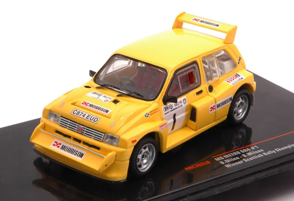 MG METRO 6R4 N.1 WINN.SCOTTISH RALLY CHAMPIONSH.1991 MILNE/WILSON 1:43