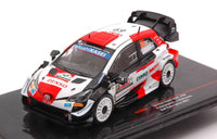 تويوتا ياريس WRC N.69 رالي YPRES 2021
 روفانبيرا/هالتونين 1:43