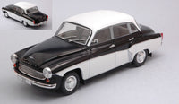 WARTBURG 312 BLACK/WHITE 1:24