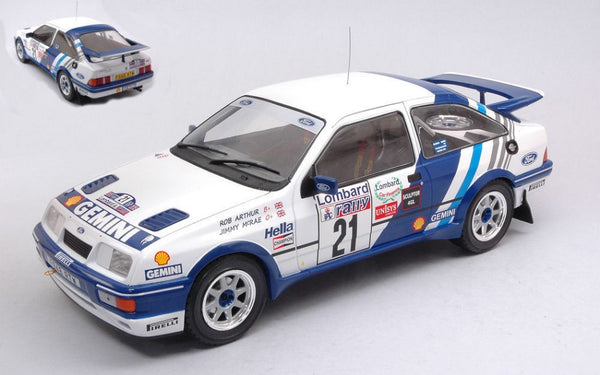 FORD SIERRA RS COSWORTH N.21 RAC RALLY 1989
MCRAE/ARTHUR 1:18