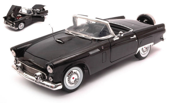 FORD THUNDERBIRD CONVERTIBLE 1956 BLACK 1:18