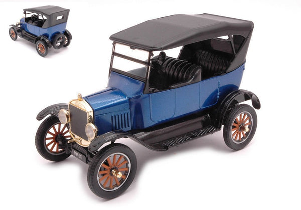 FORD MODEL T TOURING 1925 BLUE 1:24