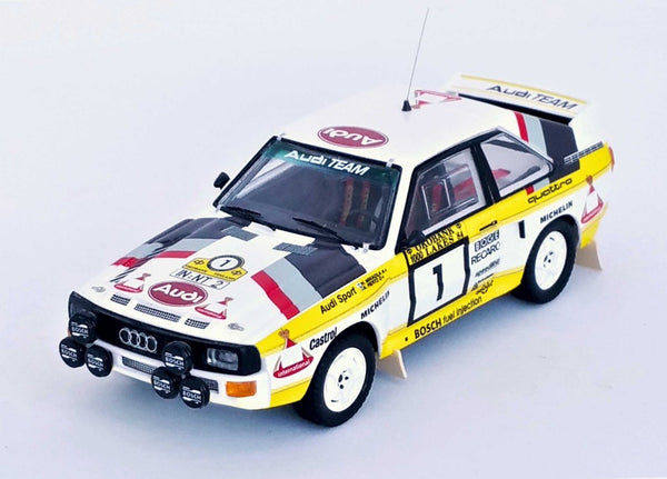 AUDI SPORT QUATTRO N.1 RALLY 1000 LAKES 1984 MIKKOLA/HERTZ 1:43