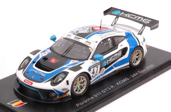 PORSCHE 911 GT3 N.47 24 H SPA 2020 LIETZ-CHRISTENSEN-ESTRE 1:43