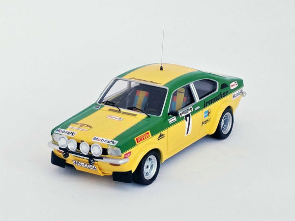 OPEL KADETT GT/E 1st RALLY HESSEN 1976 SMOLEJ/GEISTDORFER 1:43