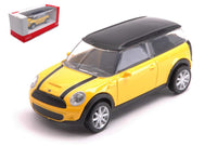 MINI CLUBMAN YELLOW 1:43