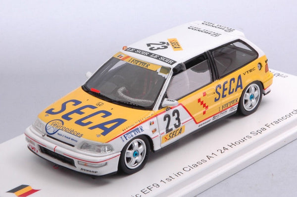 هوندا سيفيك EF9 الفئة الأولى A1 24 H SPA 1990 R.KOENTGES-P.FERMINE 1:43