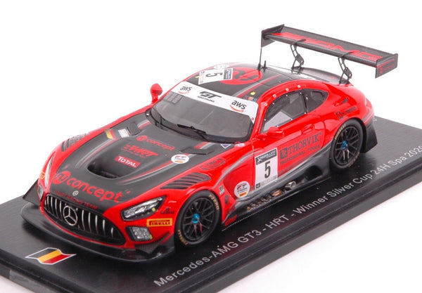 MERCEDES GT3 N.5 WINNER SILVER CUP 24 H SPA 2020 PIANA-BERETTA-HAUPT-AF.