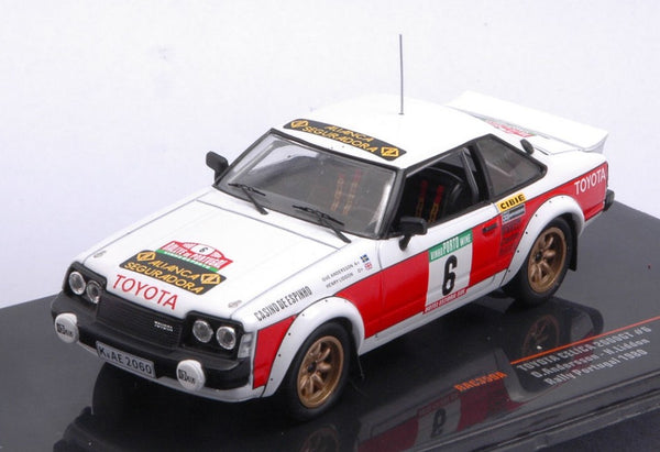 TOYOTA CELICA 2000 GT N.6 RALLY PORTUGAL 1980 ANDERSSON/LIDDON 1:43