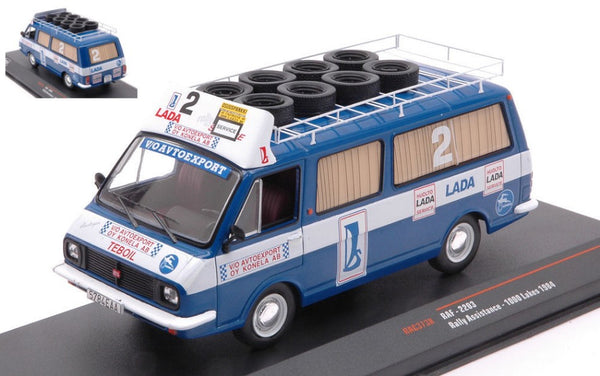 RAF 2203 TALBOT SPORT RALLY SERVICE 100 LAKES 1984 RACK AND WHEELS 1:43