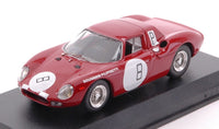 FERRARI 250 LM N.8 9th 1000 KM NURBURGRING 1966 MULLER-MAIRESSE 1:43