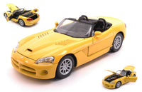 DODGE VIPER SRT-10 2003 YELLOW 1:18