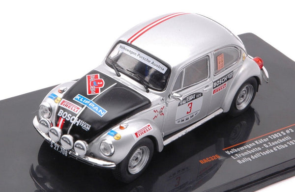 VW KAFER 1302 S N.3 RALLY ELBA 1973 TROMBOTTO/ZANCHETTI 1:43