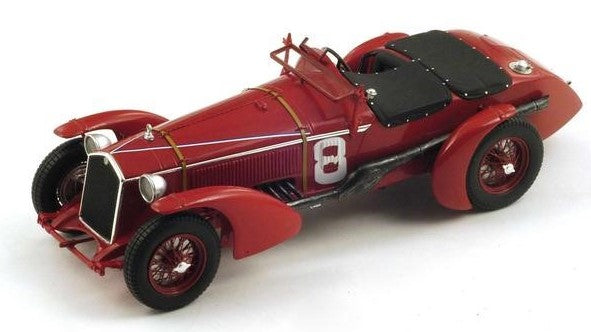 Alfa Romeo - 8C n.8 (1932) 1:18 - Winner Le Mans - R. Sommer - L. Chinetti - Spark