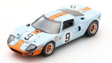فورد - GT40 n.9 (1968) 1:18 - الفائز في لومان - بي.رودريغيز - إل.بيانكي - سبارك 