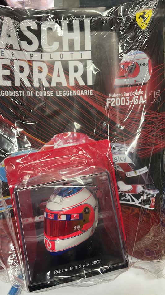 Rubens Barrichello 2003 Helmet 1:5 - Spark