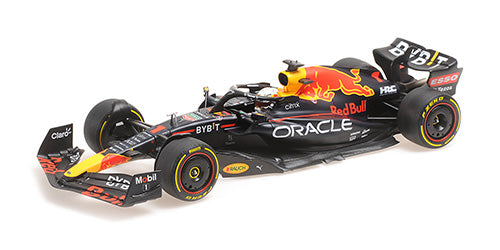 Red Bull - F1 RB18 Team Oracle Red Bull Racing n.1 (2022) 1:43 - 3rd Monaco GP - With Rain Tyres - Max Verstappen - Minichamps