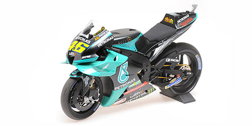 Yamaha - YZR-M1 Team Petronas (2021) 1:12 - Valentino Rossi - Test Qatar MotoGP - Minichamps