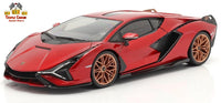 Lamborghini - Sian FKP 37 Hybrid (2020) 1:18 - Die Cast - Red Met - BBurago