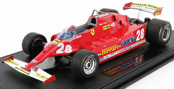 Ferrari F1 126CX Comprex Turbo n.28 (1981) 1:18 - USA Ovest Long Beach GP- D.Pironi - GP Replicas