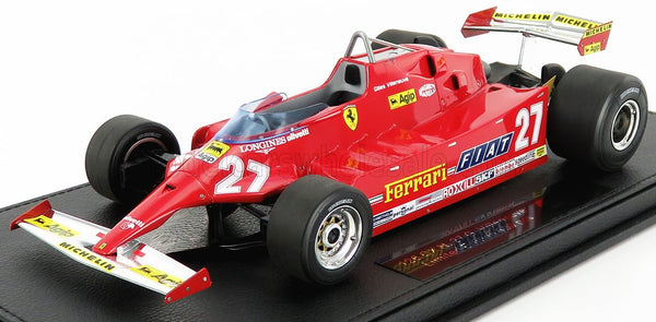 Ferrari - F1 126CX Comprex Turbo n. 27 (1981) 1:18 - USA Ovest Long Beach GP - G.Villeneuve - GP Replicas