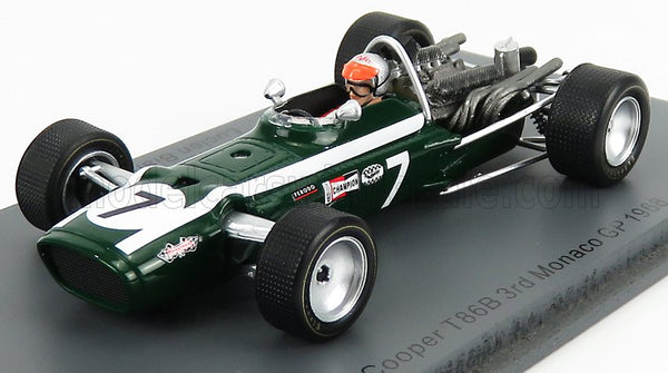 كوبر - F1 T86B رقم 7 (1968) 1:43 - جائزة موناكو الثالثة - إل بيانكي - سبارك