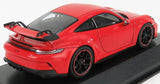 بورش - 911-992 GT3 كوبيه (2021) 1:43 - أحمر - Minichamps 