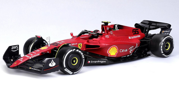 Ferrari F1-75 (2022) 1:18 - Carlos Sainz- Burago