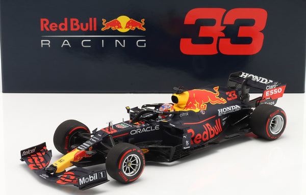 Red Bull - F1 RB16B n.33 (2021) 1:18 - Winner Dutch GP - Max Verstappen - Minichamps