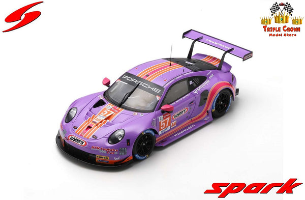 Porsche- 911 991-2 n57 (2020) 1:18 - 24h Le Mans- J.Bleekemolen - F.Fraga - B.Keating - Spark