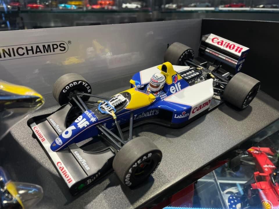 Williams - F1 Renault FW14B n.6 (1992) 1:18 - R. Patrese - Minichamps