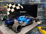 Williams FW43B - 1:18 - Saudi Arabia GP "Frank Williams Tribute" - George Russell - Minichamps