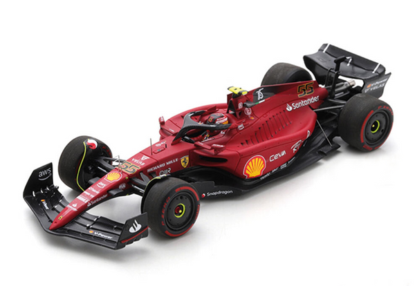 Ferrari - F1-75 n.55 (2022) 1:43 - Carlos Sainz - Winner Silverstone GP - Looksmart