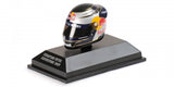 Sebastian Vettel - F1 RedBull Helmet Arai (2009) 1:8 - Silverstone GP - Minichamps