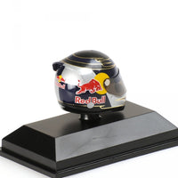 سيباستيان فيتيل - F1 RedBull Helmet Arai (2009) 1:8 - جائزة سيلفرستون الكبرى - Minichamps 