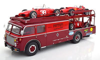 Fiat 642 RN2 Bartoletti Ferrari gara camion scuro rosso 1:18 CMR