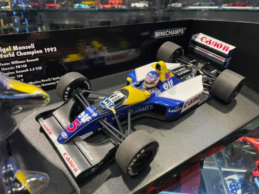 Williams - F1 Renault FW14B n.5 (1992) 1:18 - N. Mansell - World Champion - Minichamps